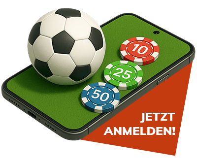 Bahigo Casino Registrierung mit Spielkarten Würfeln und Pokerchips
